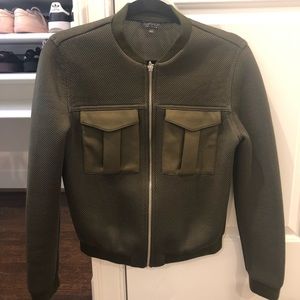 TOPSHOP utility bomber jacket